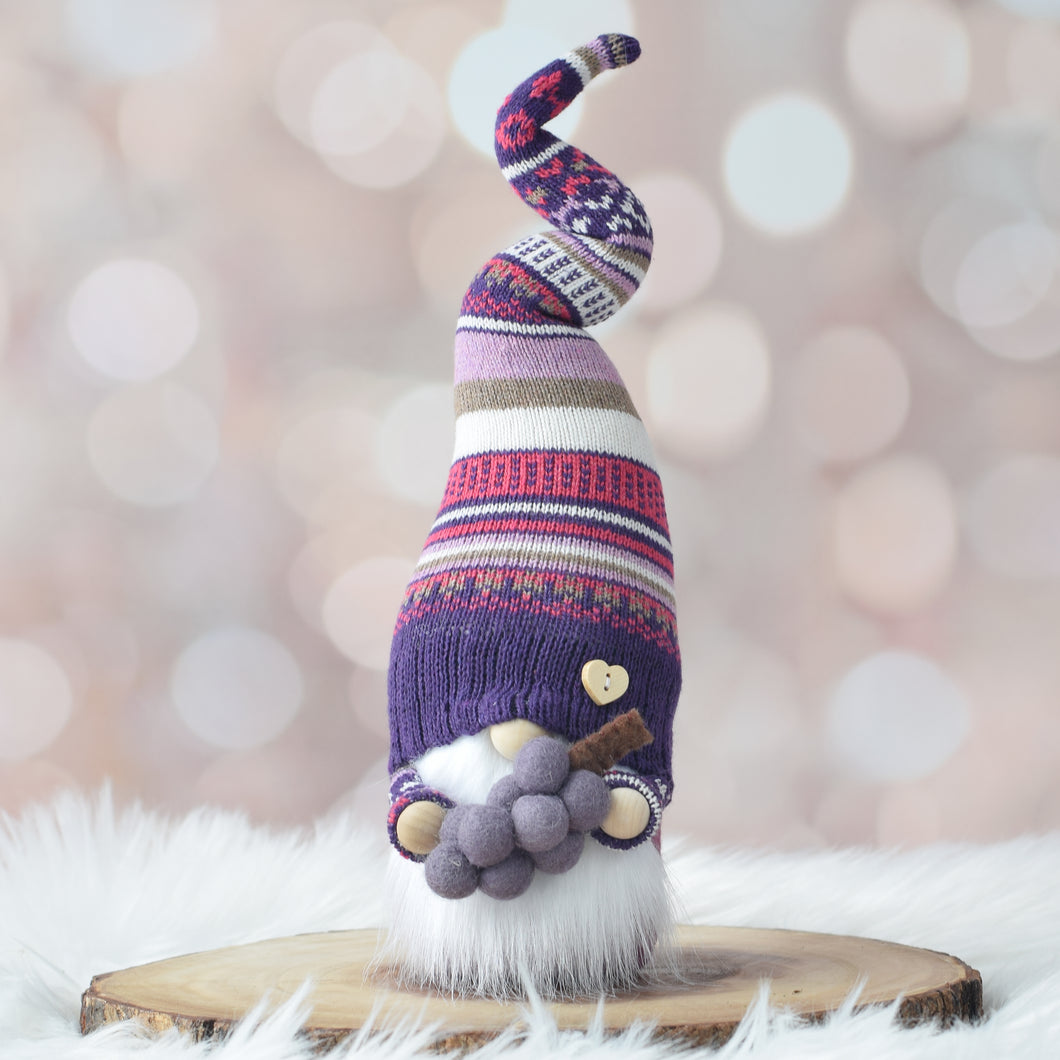 Cozy Grape Gnome