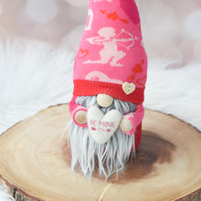 Load image into Gallery viewer, Pink Valentine&#39;s Day Gnome - Be Mine
